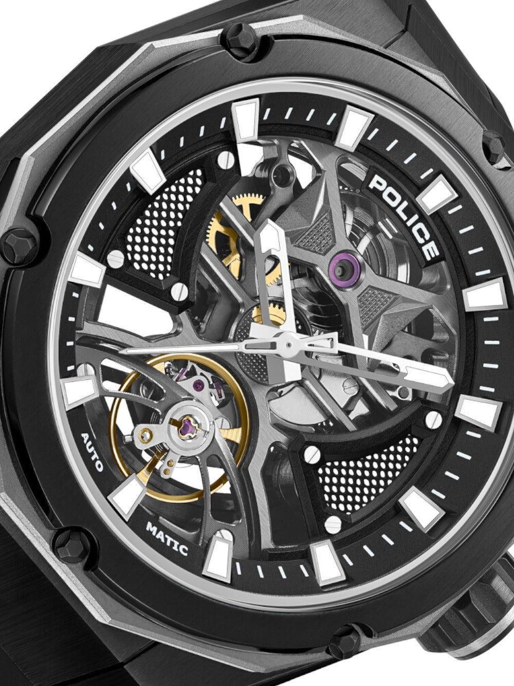 POLICE PEWGR0082301 Chronograph Armbanduhr 38 mm ansicht-2