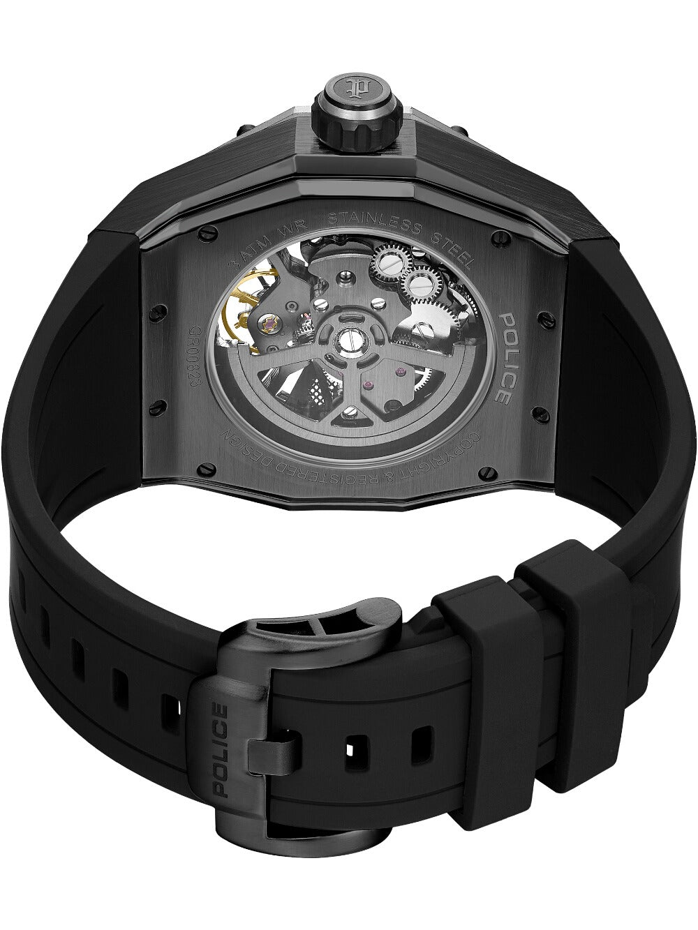 POLICE PEWGR0082301 Chronograph Armbanduhr 38 mm ansicht-3
