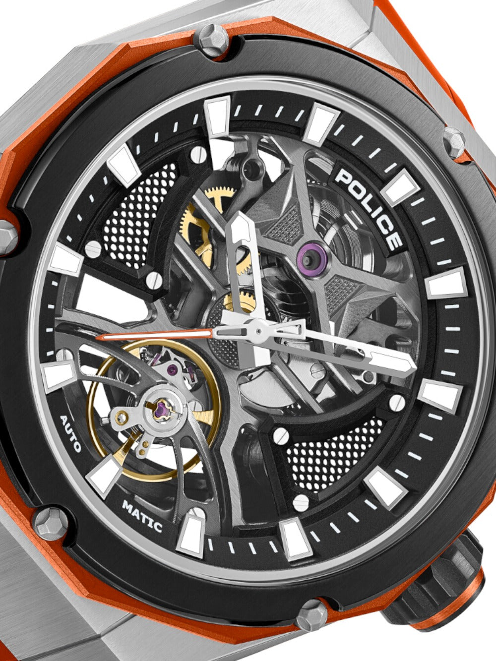 POLICE PEWGR0082302 Chronograph Armbanduhr 38 mm ansicht-2