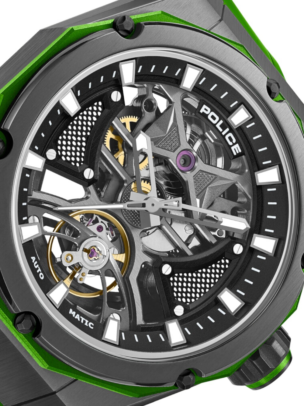 POLICE PEWGR0082303 Chronograph Armbanduhr 38 mm ansicht-2