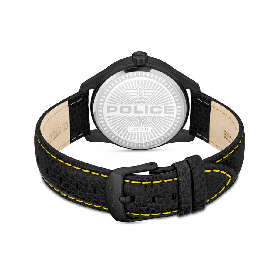 POLICE PEWJA2121403 Only Time Armbanduhr 48 mm Schwarz ansicht-2