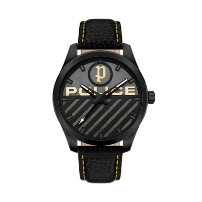 POLICE PEWJA2121403 Only Time Armbanduhr 48 mm Schwarz ansicht-3