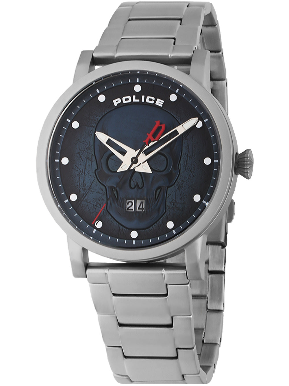 POLICE PL15404JS-03MA Analoguhr Armbanduhr 46 mm