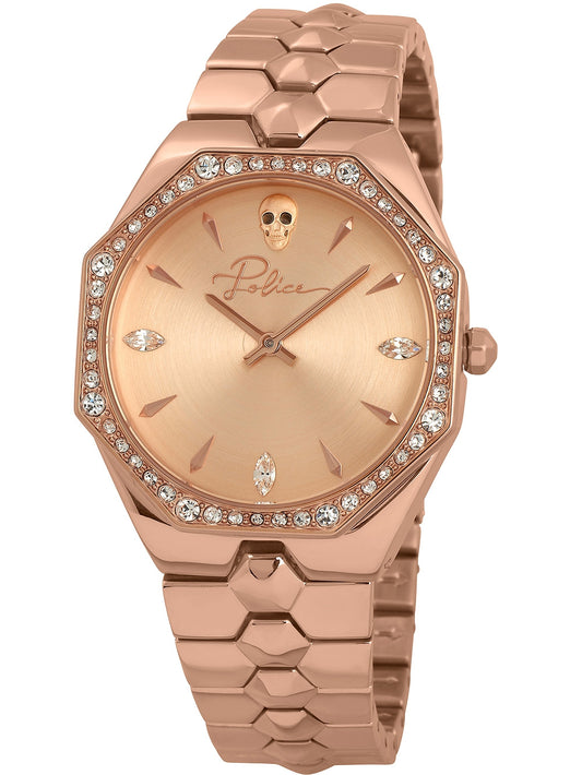 POLICE PL16038BSR-32M Analoguhr Armbanduhr 46 mm