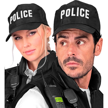 "POLIZEI CAP" verstellbar – Detailansicht