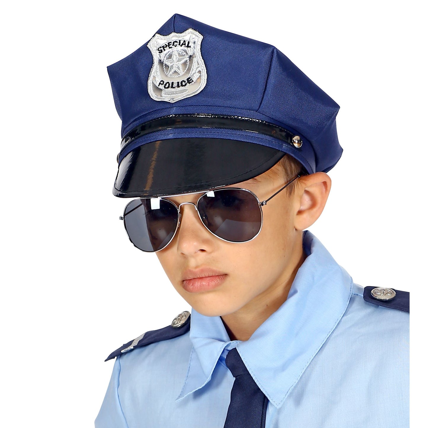 "POLIZEIMÜTZE" Kindergröße, größenverstellbar – Ansicht 3