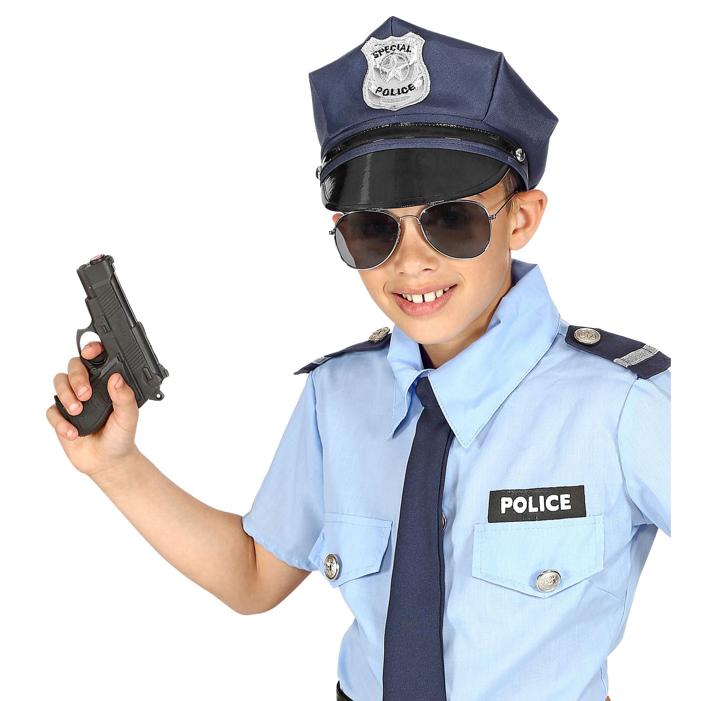 "POLIZEIMÜTZE" Kindergröße, größenverstellbar – Ansicht 4