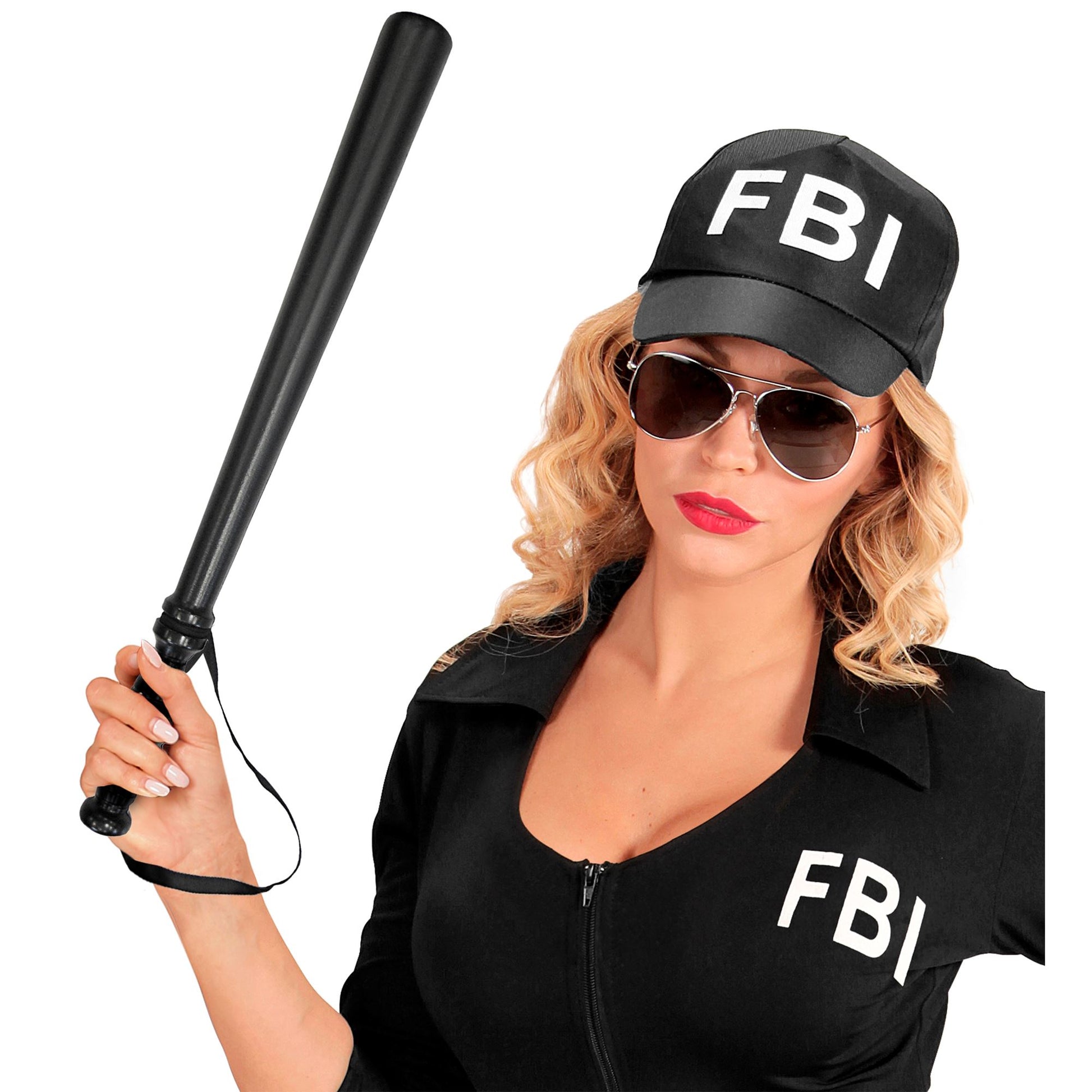 "POLIZEISCHLAGSTOCK" 53 cm – Detailansicht