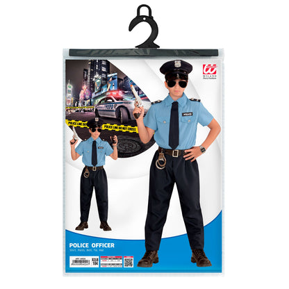 "POLIZIST" (Hemd, Hose, Gürtel, Krawatte, Mütze) – Ansicht 5