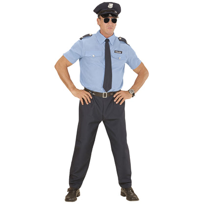 "POLIZIST" (Hemd, Hose, Gürtel, Krawatte, Mütze) – Ansicht 3