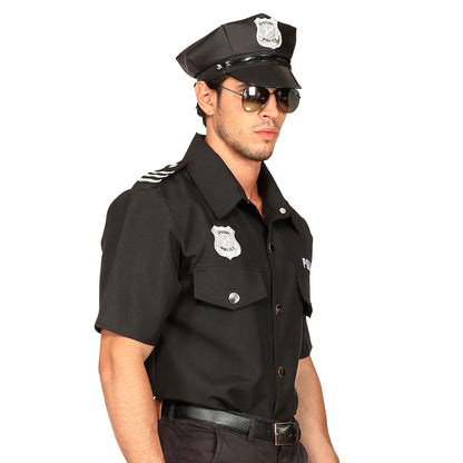 "POLIZIST" (Hemd) – Detailansicht