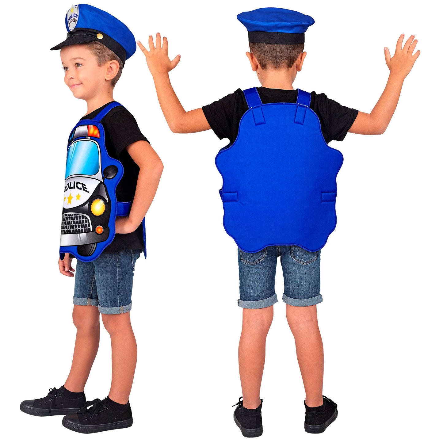 "POLIZIST" (Kostüm, Mütze) – Ansicht 3