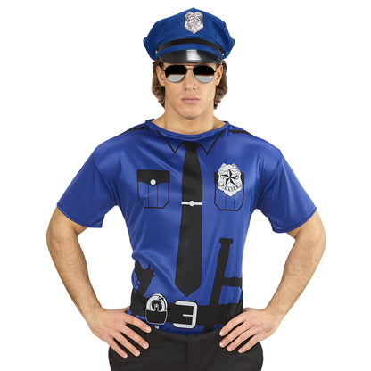 "POLIZIST" (T-Shirt) – Vorderansicht