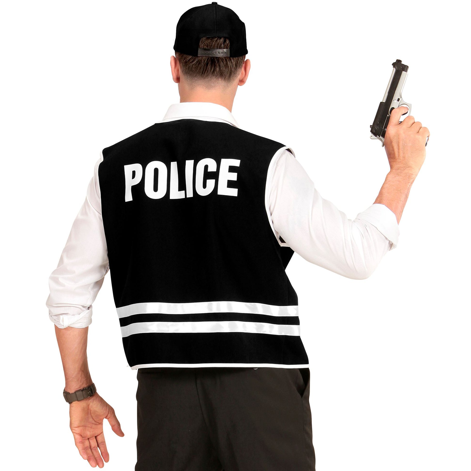 "POLIZIST" (Weste, Basecap) – Ansicht 4