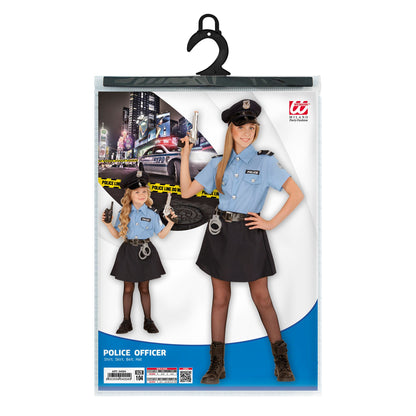 "POLIZISTIN" (Bluse, Rock, Gürtel, Mütze) – Ansicht 4