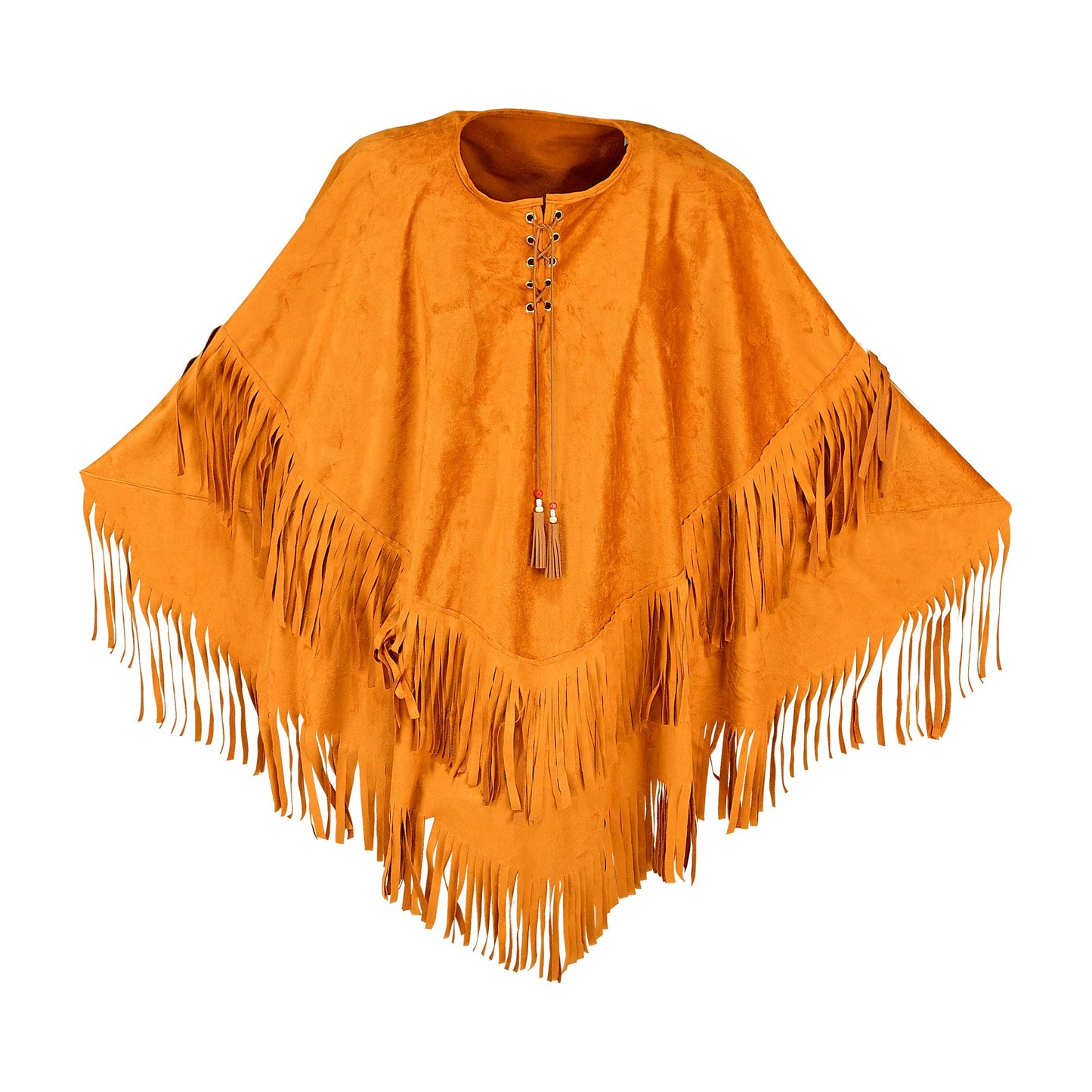 "PONCHO IN WILDLEDEROPTIK" – Ansicht 4