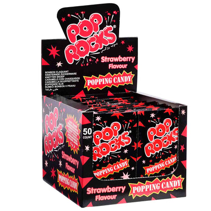 Pop Rocks Strawberry 7 g Knistergranulat mit Erdbeergeschmack