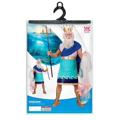 "POSEIDON" (Tunika, Gürtel mit Band, Krone) – Detailansicht