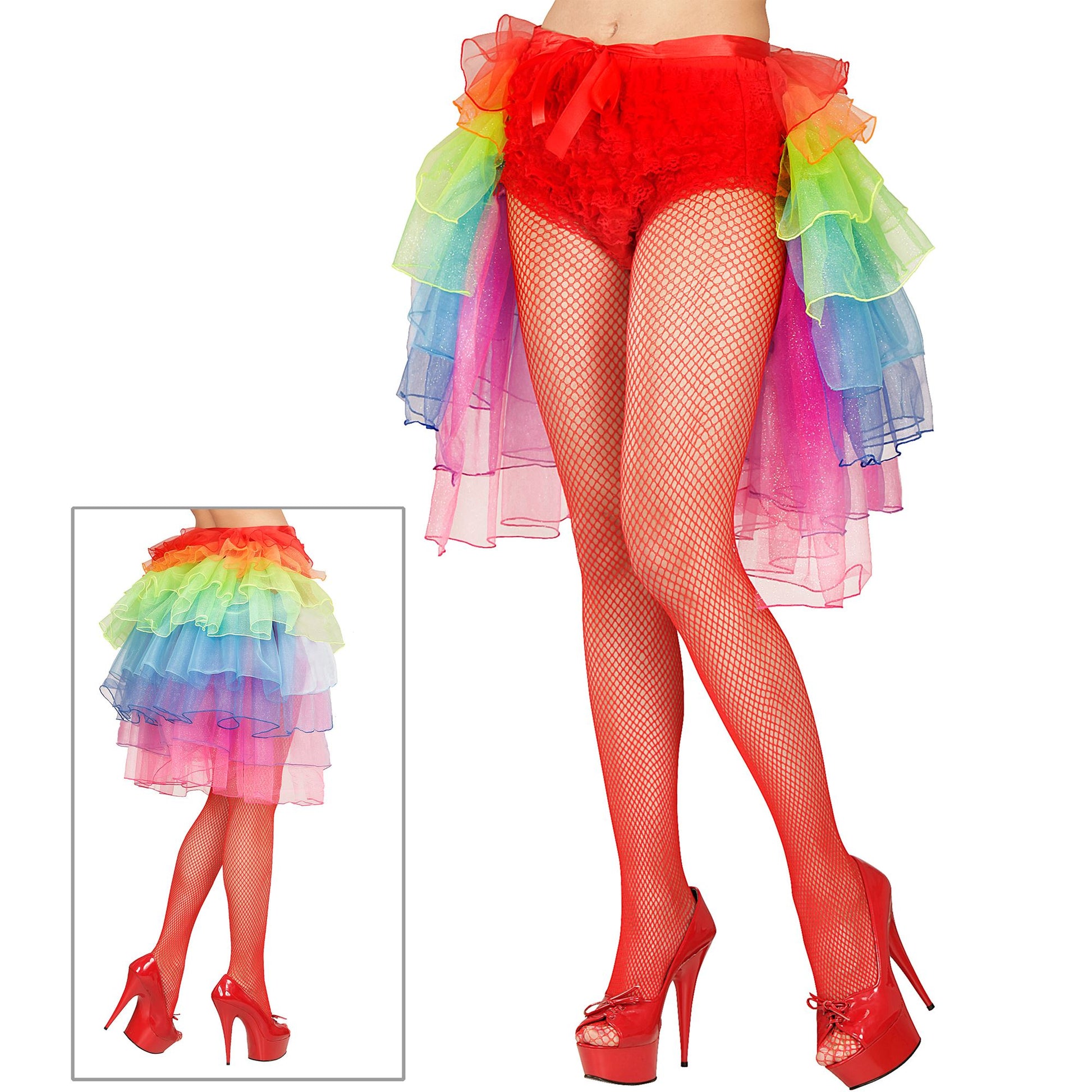 "PRIDE FASHION" Rock zum umbinden – Vorderansicht