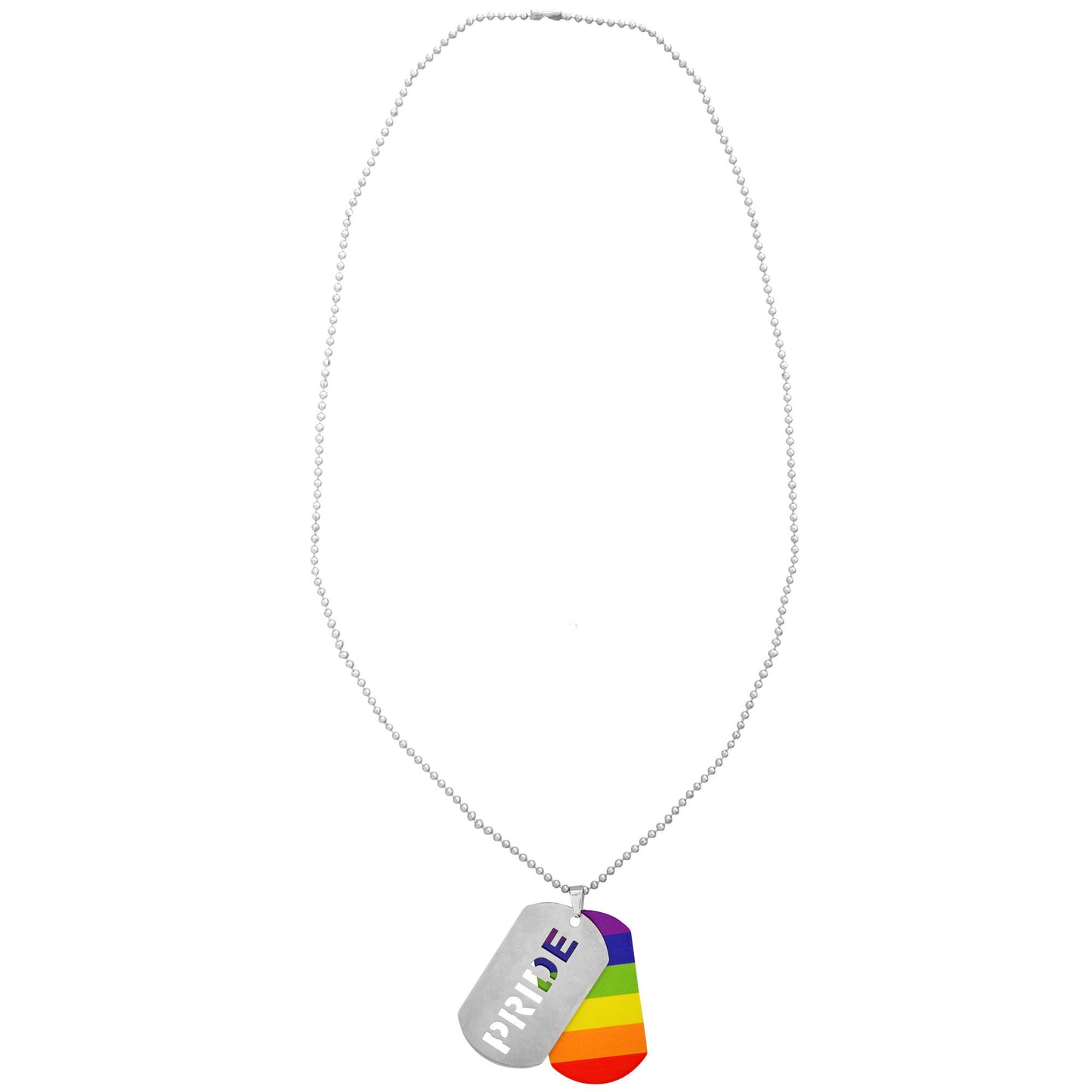 "PRIDE TAG KETTE" – Detailansicht