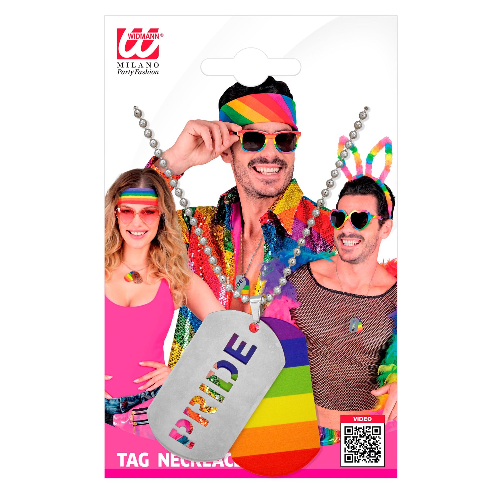 "PRIDE TAG KETTE" – Ansicht 3