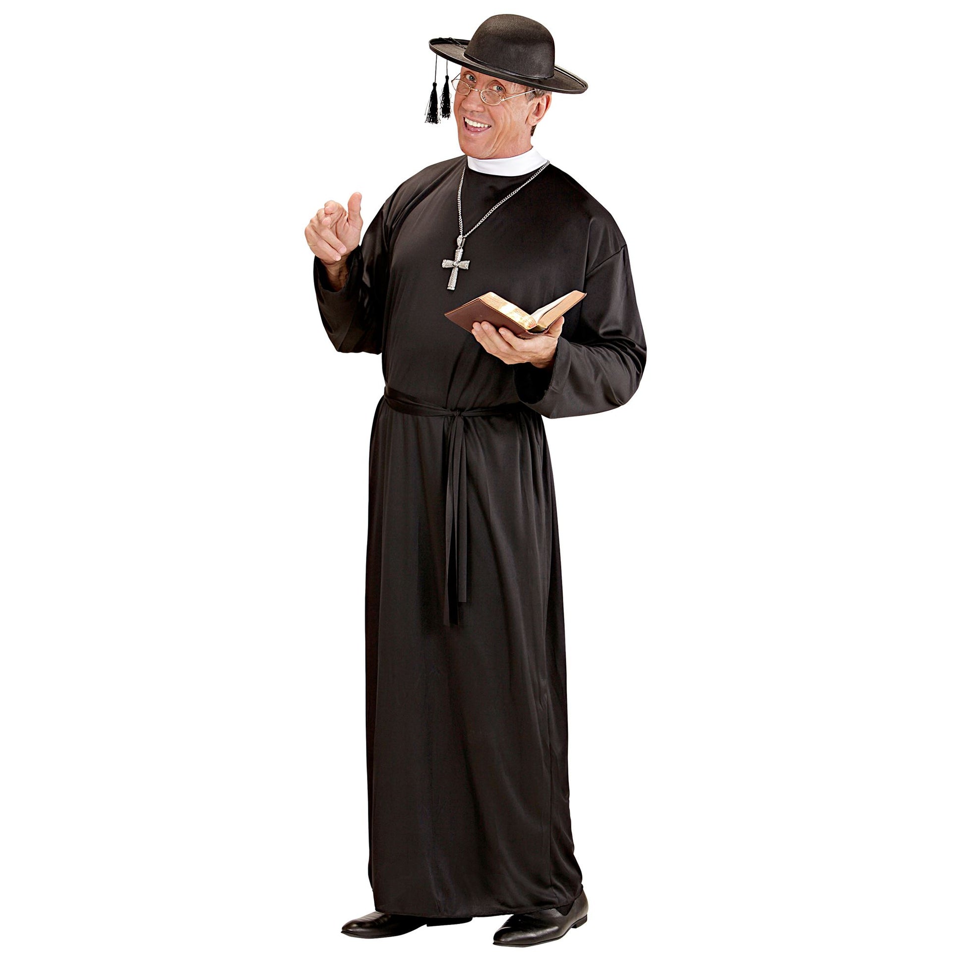 "PRIESTER" (Robe, Gürtel) – Vorderansicht