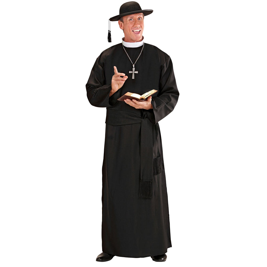 "PRIESTER" (Robe, Gürtel) – Vorderansicht