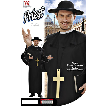 "PRIESTER" (Robe, Kette mit Kreuz) – Ansicht 4
