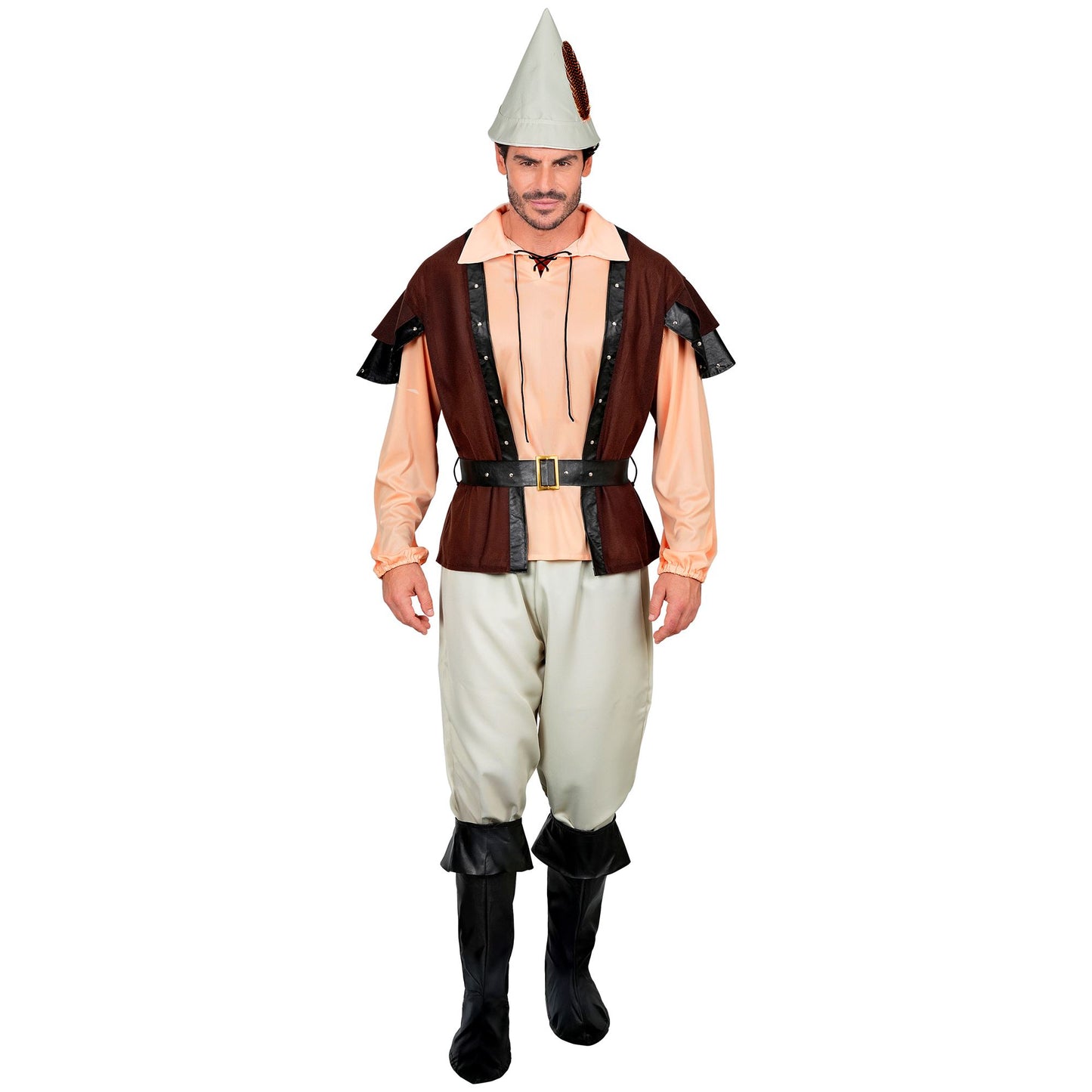 "PRINZ DER DIEBE" (Hemd, Weste, Hose, Gürtel, Hut, Stiefelüberzieher) – Ansicht 3