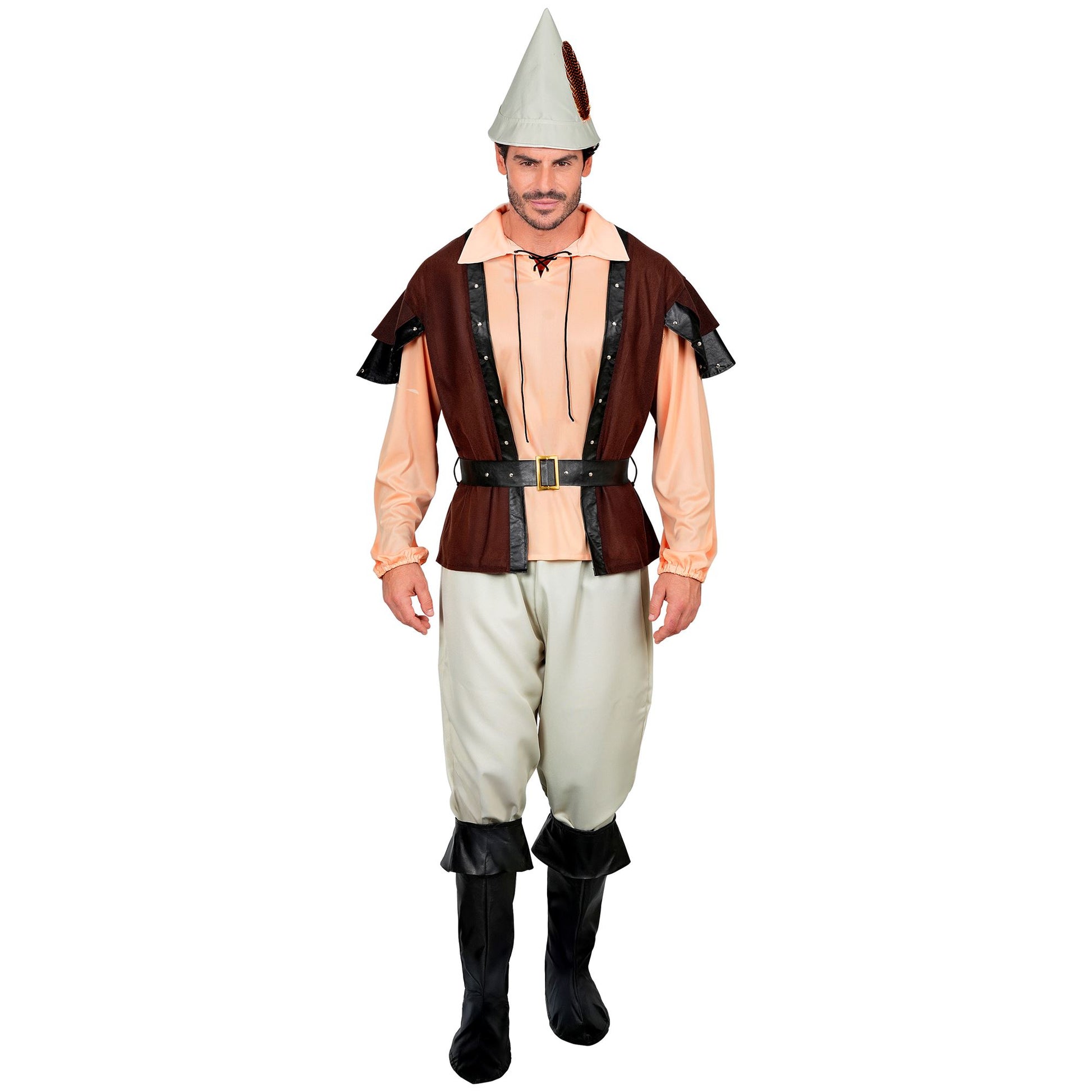 "PRINZ DER DIEBE" (Hemd, Weste, Hose, Gürtel, Hut, Stiefelüberzieher) – Ansicht 3