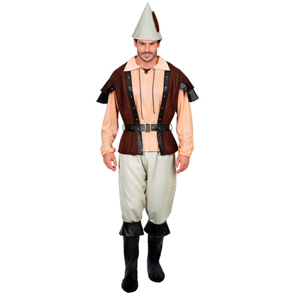 "PRINZ DER DIEBE" (Hemd, Weste, Hose, Gürtel, Hut, Stiefelüberzieher) – Ansicht 3