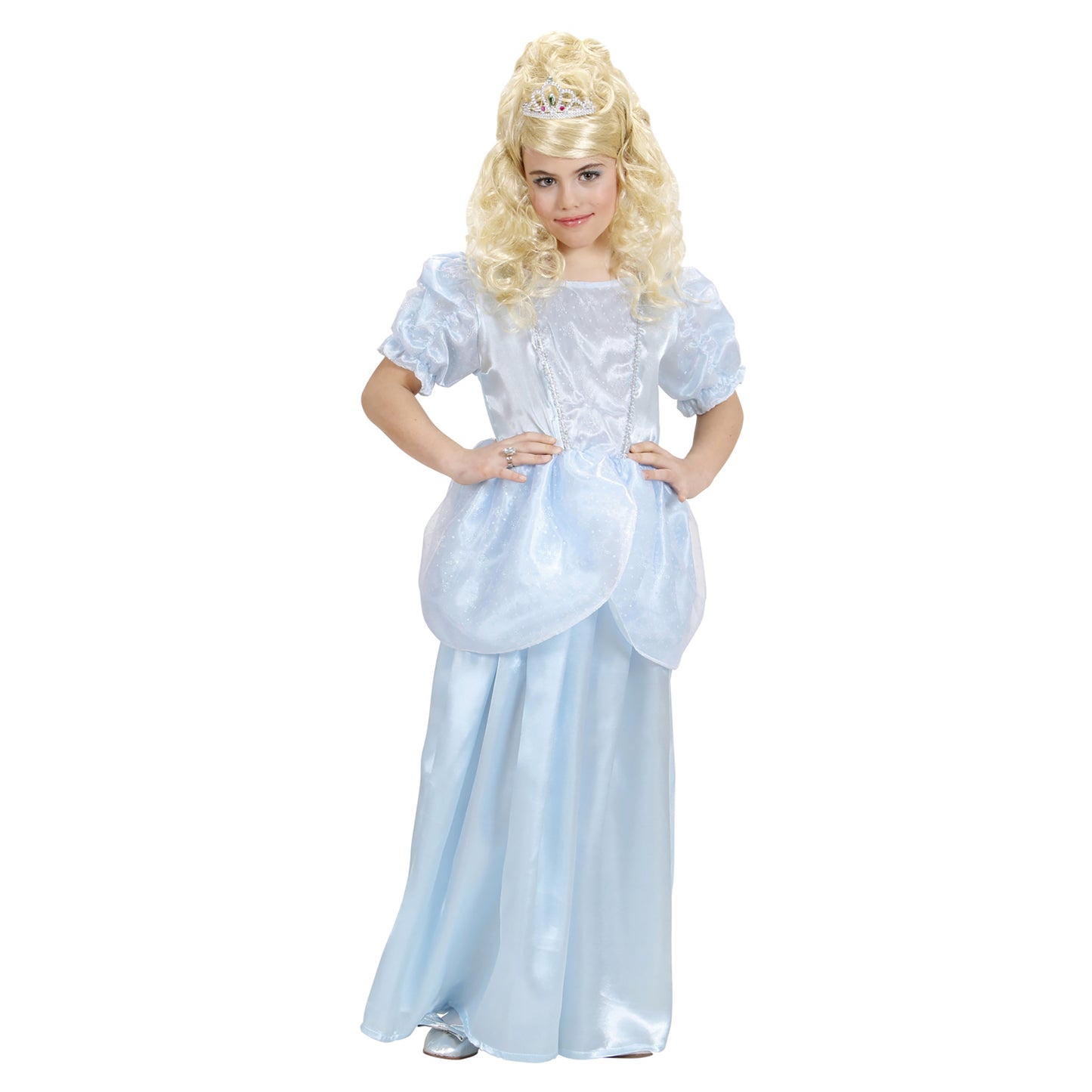 "PRINZESSIN" blau - (Kleid) – Detailansicht