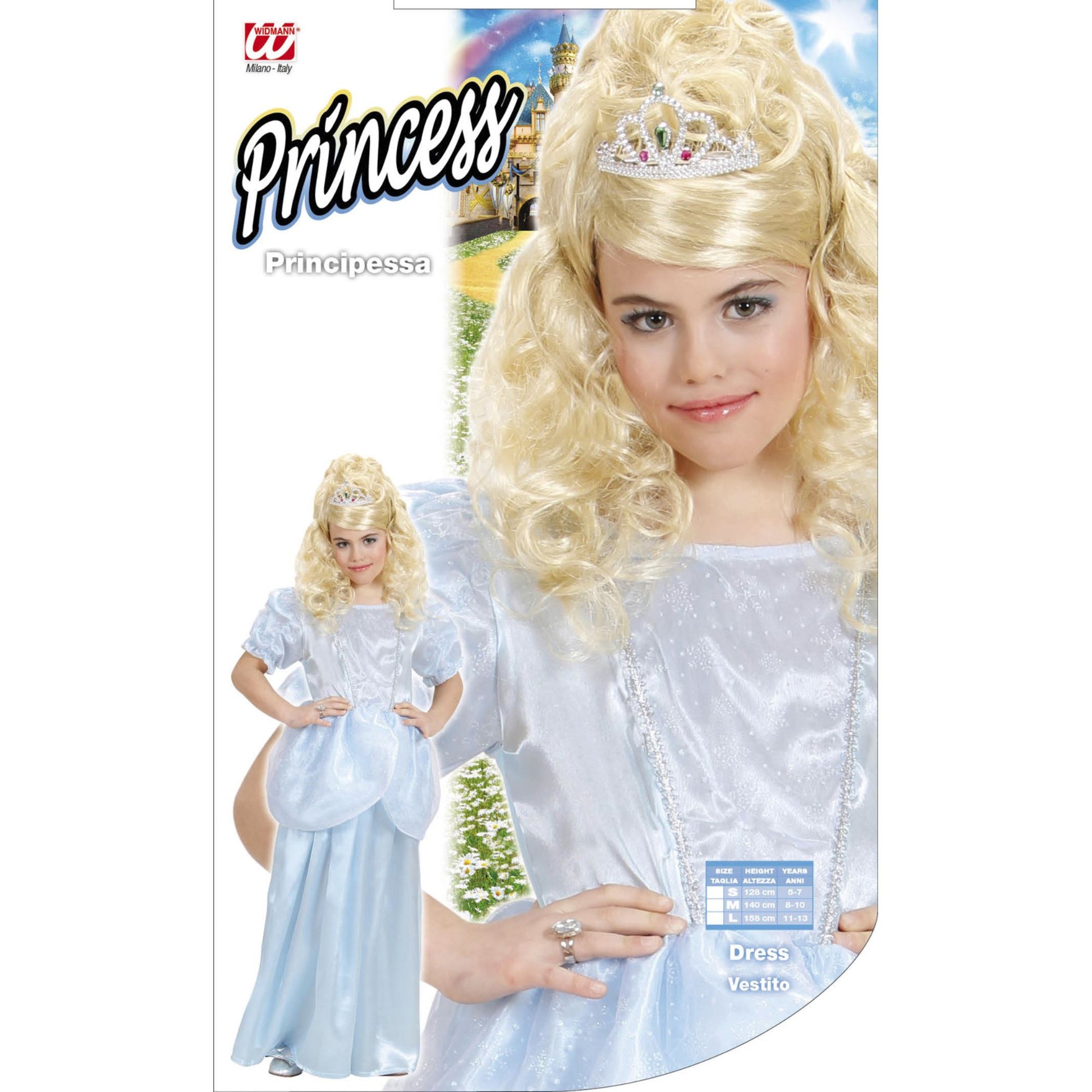 "PRINZESSIN" blau - (Kleid) – Ansicht 3