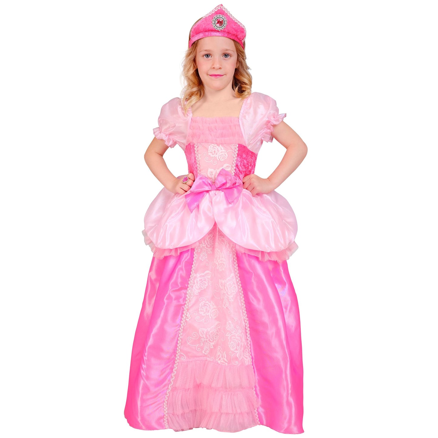 "PRINZESSIN" (Kleid, Kopfschmuck) – Detailansicht
