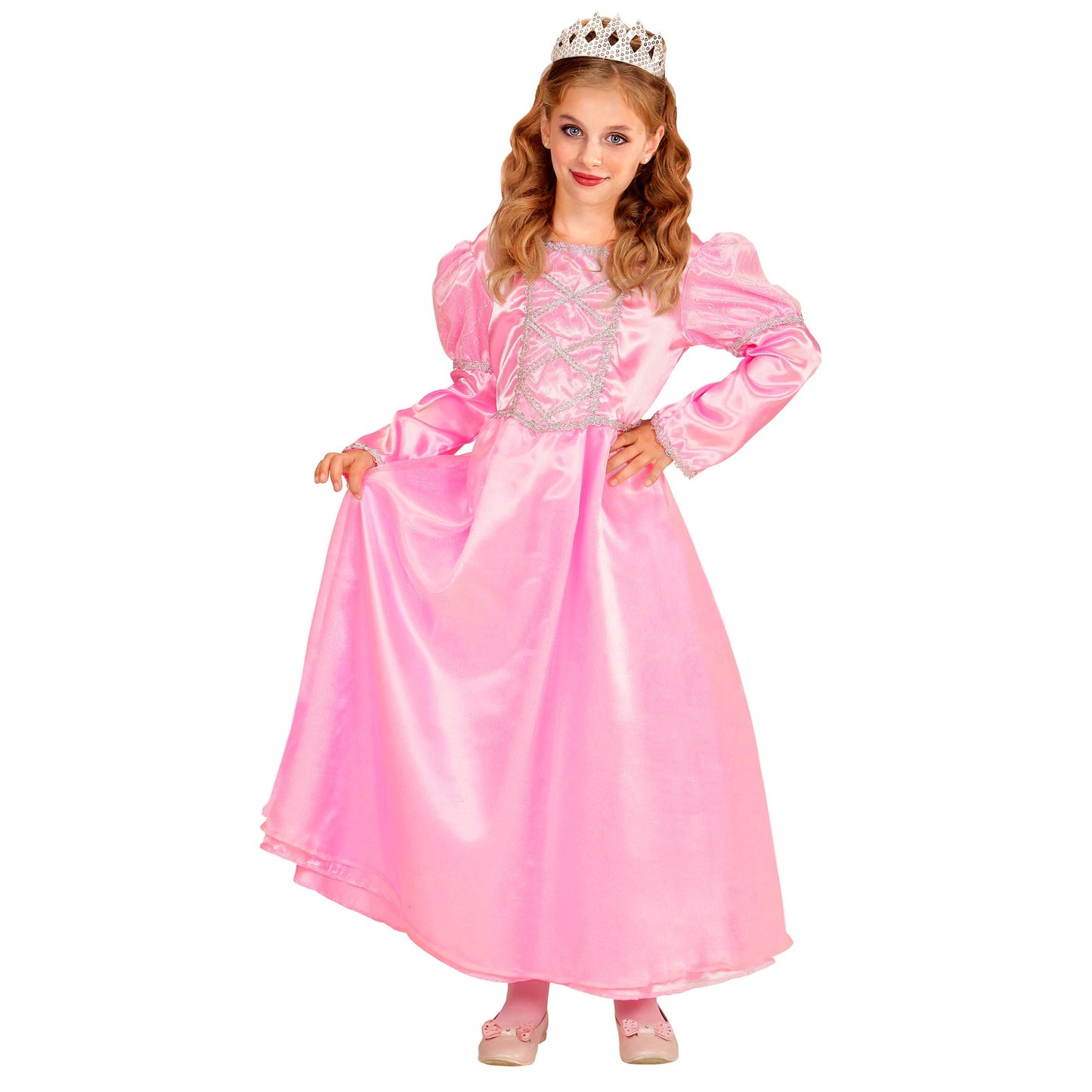 "PRINZESSIN" (Kleid, Krone) – Vorderansicht