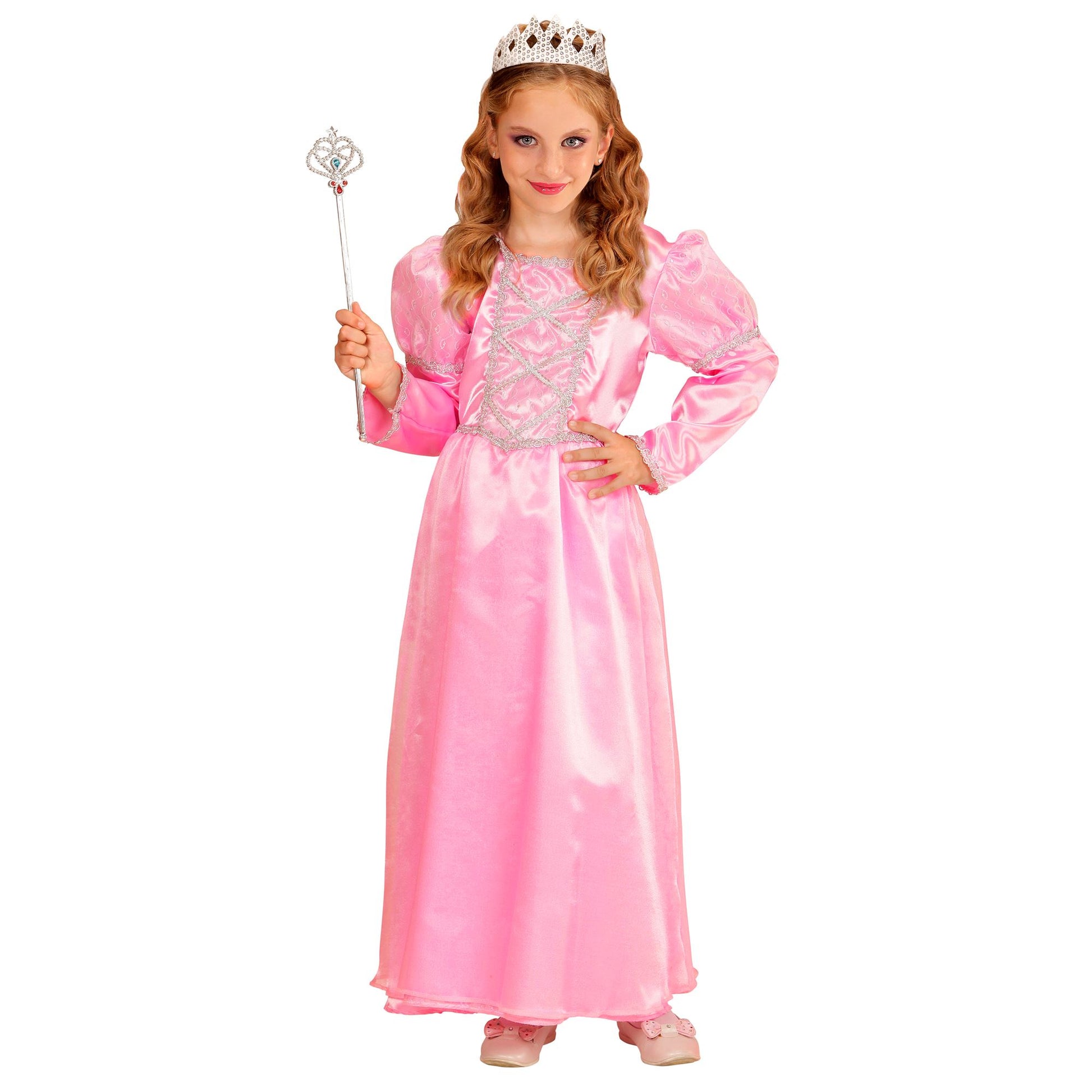 "PRINZESSIN" (Kleid, Krone) – Detailansicht