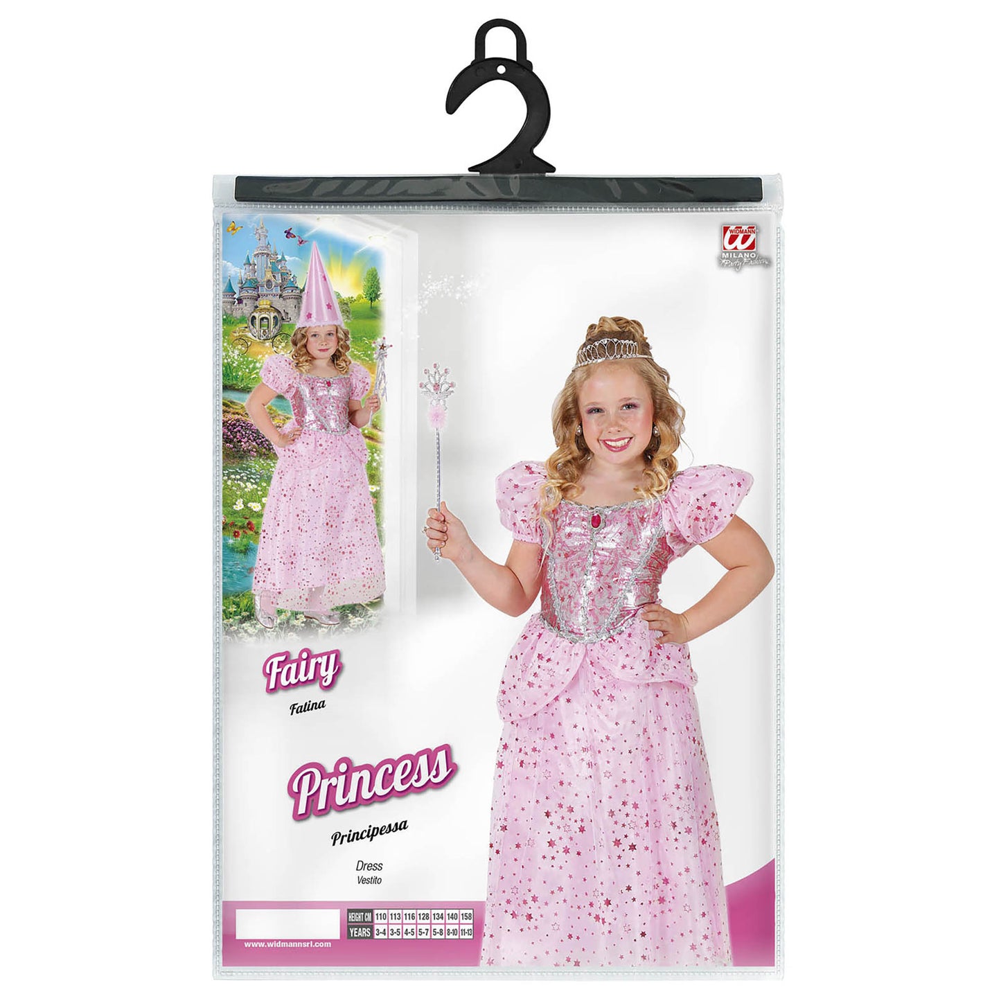 "PRINZESSIN / ROSA FEE" (Kleid) – Detailansicht