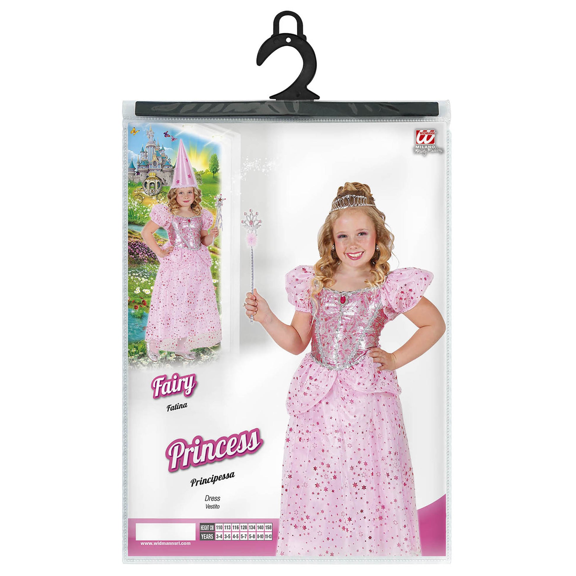 "PRINZESSIN / ROSA FEE" (Kleid) – Detailansicht