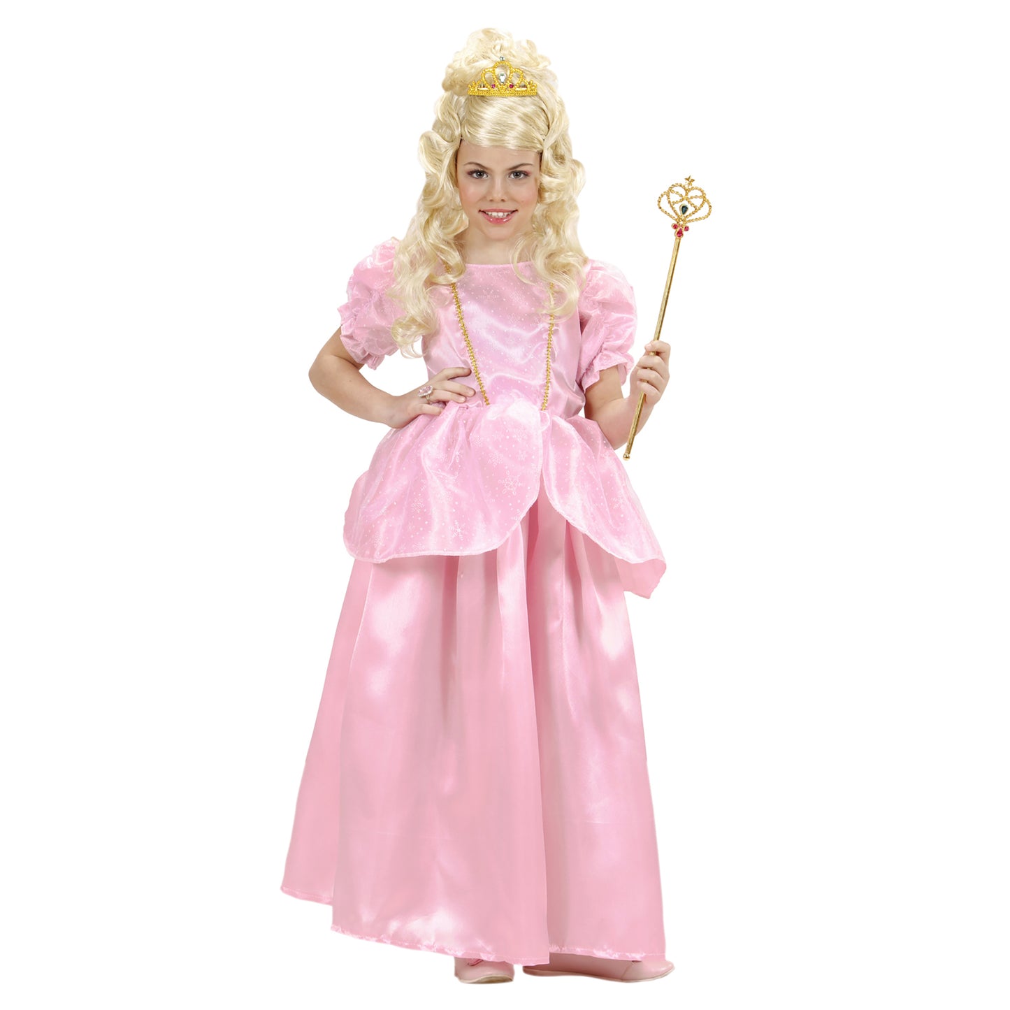 "PRINZESSIN" rosa - (Kleid) – Vorderansicht