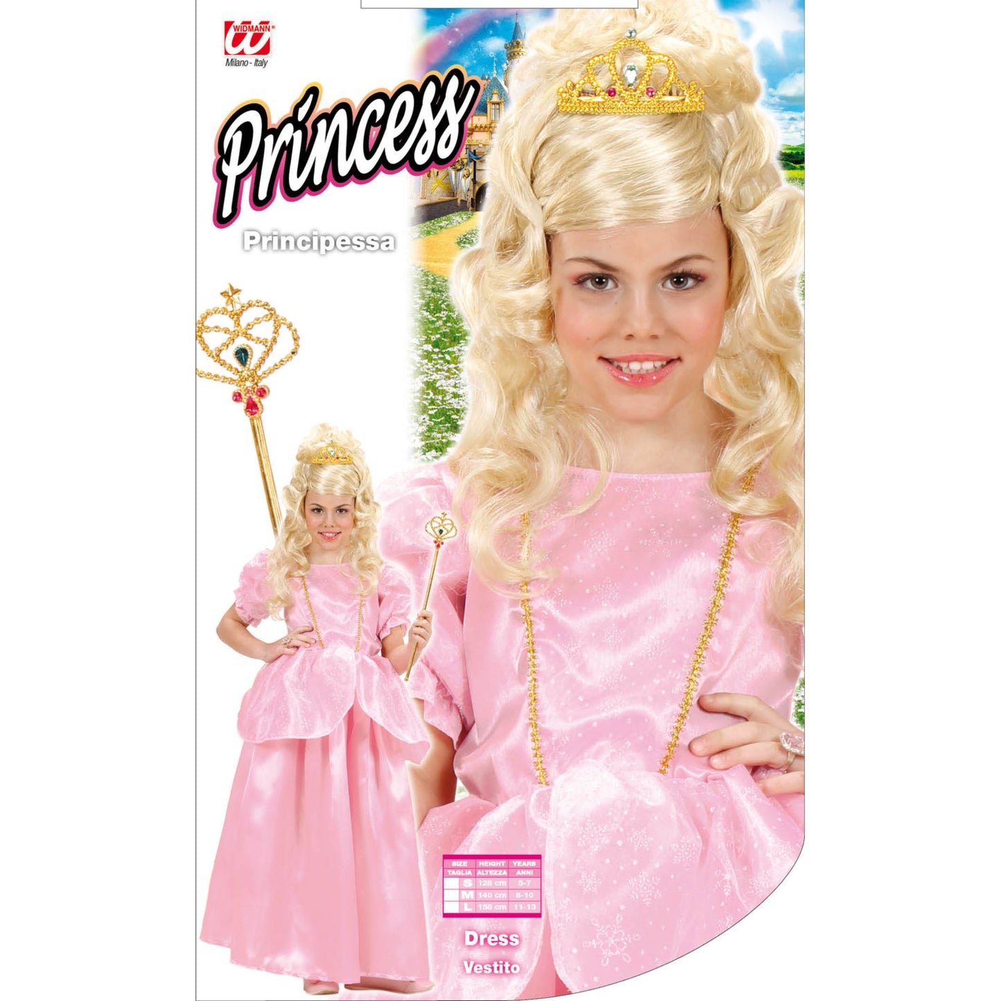 "PRINZESSIN" rosa - (Kleid) – Detailansicht