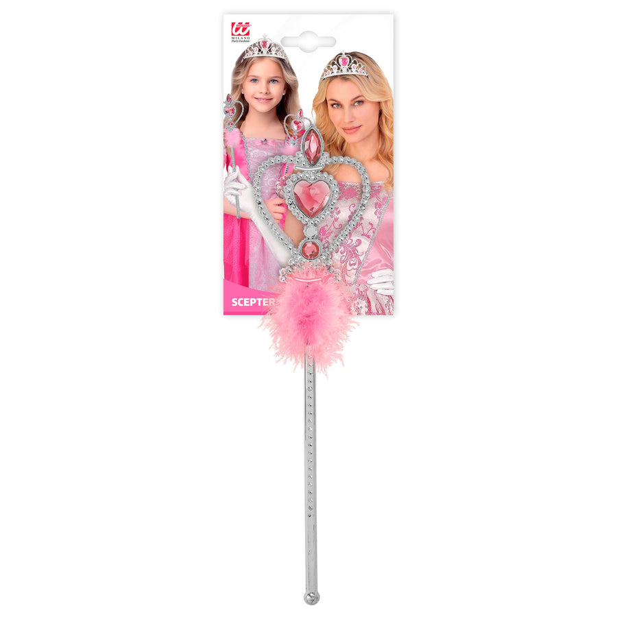 "PRINZESSIN ZAUBERSTAB MIT MARABOU" 32 cm – Detailansicht