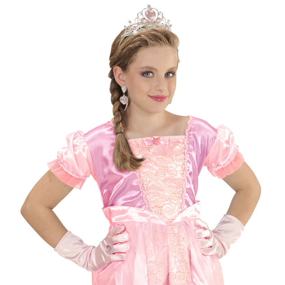"PRINZESSINNENSET PINK" (Tiara, Handschuhe, Ring) – Ansicht 4