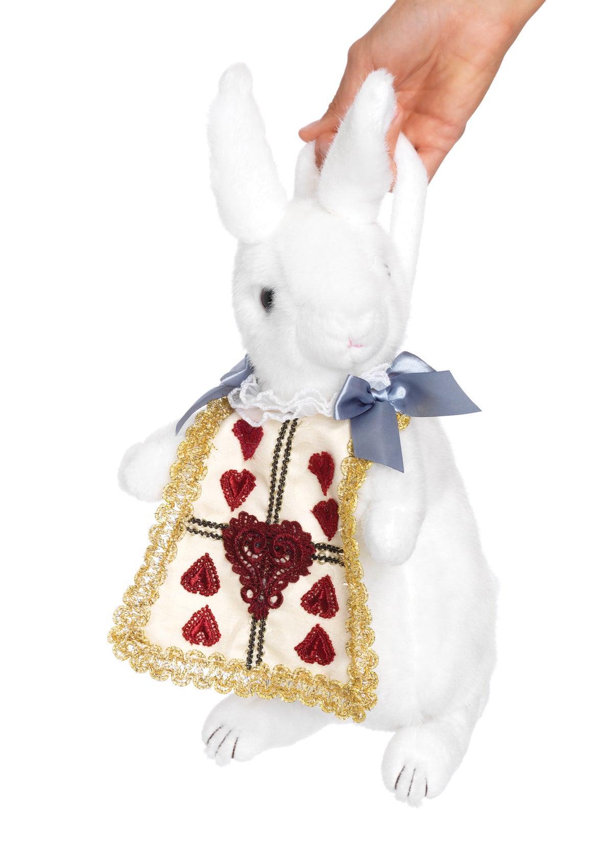 Leg Avenue Kostümtasche Alice White Rabbit Plüsch-Handtasche in Weiss