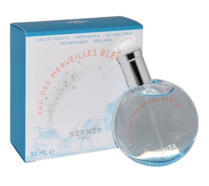 Hermès Eau des Merveilles Bleue Eau de Toilette 30 ml Spray