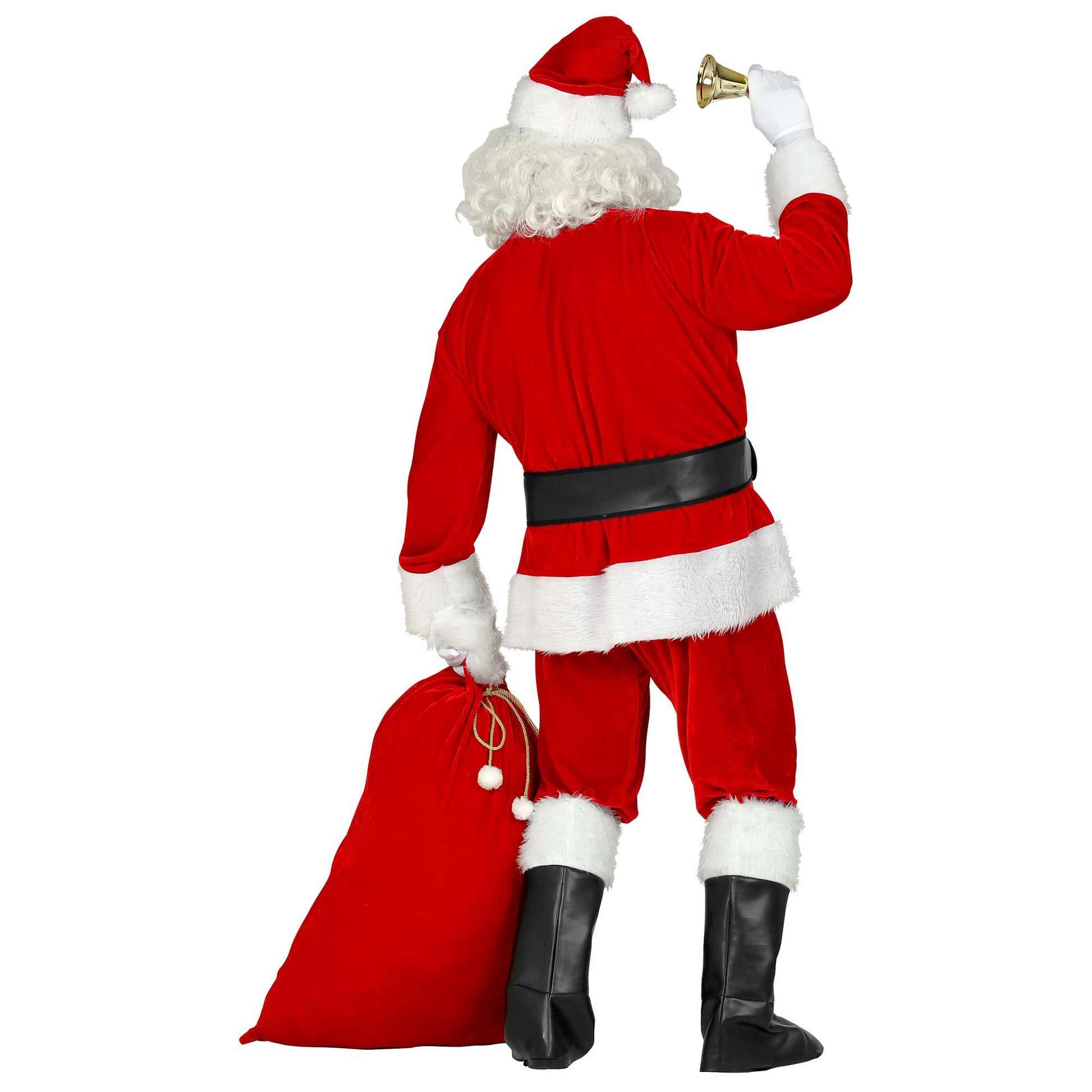 "PROFESSIONELLER WEIHNACHTSMANN" (Jacke, Hose, Gürtel, Mütze, Bart, Brille, Stiefelüberzieher, Sack) – Ansicht 4