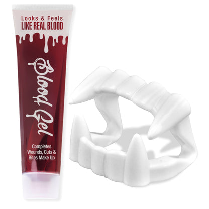 "PROFESSIONELLES BLUT IN TUBE MIT GEBISS" - 28 ml – Detailansicht