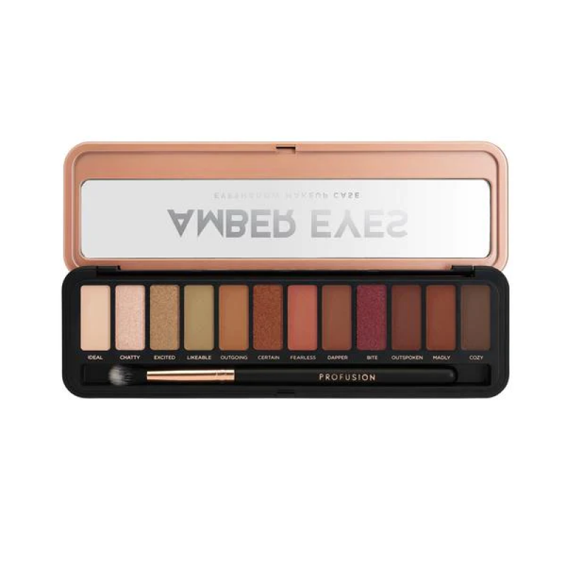 Profusion Profusion, Amber Eyes, Lidschattenpalette, 12 g Regular