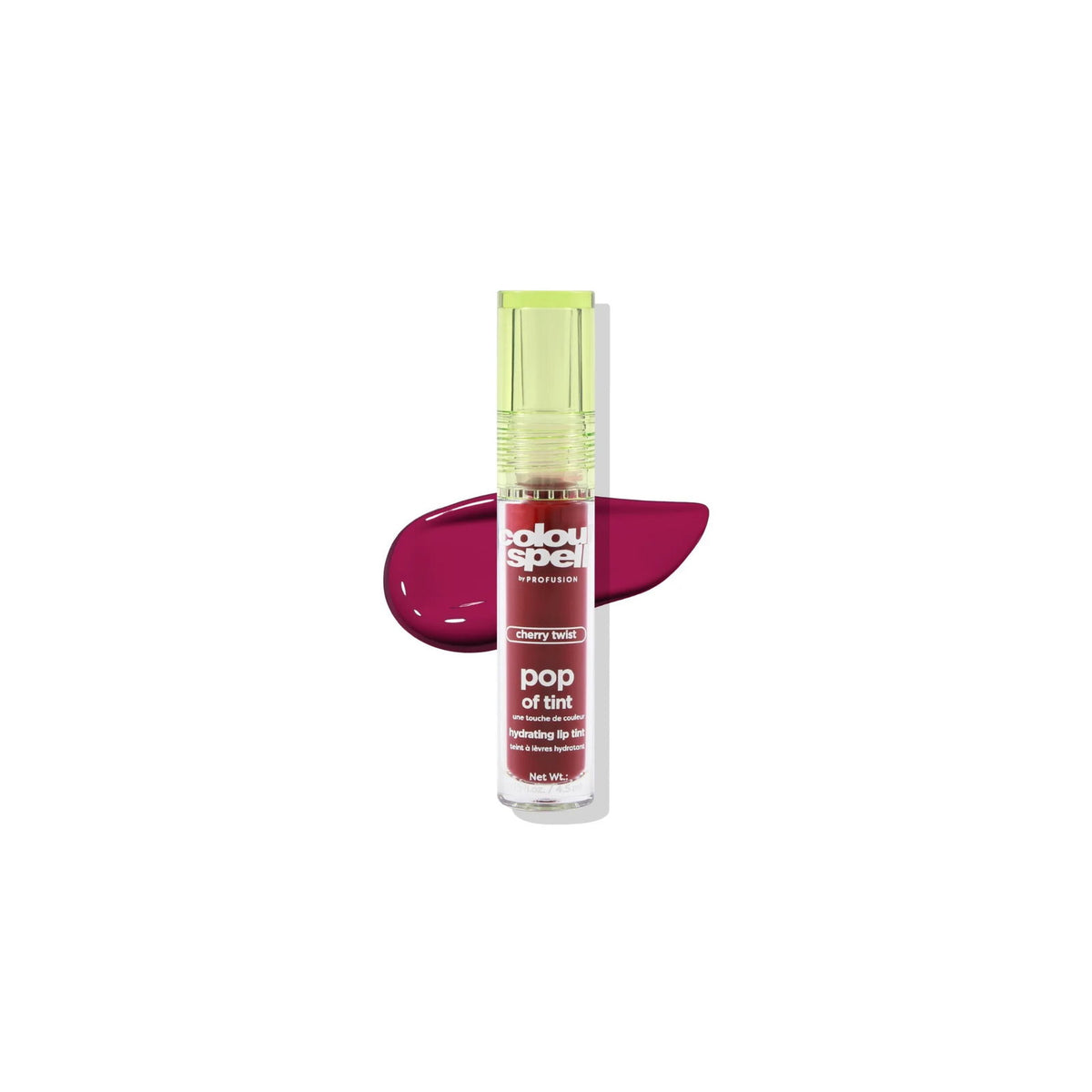 Profusion Cosmetics, Colour Spell, Hydratisierend, Lipgloss, Cherry Twist, 4.5 ml
