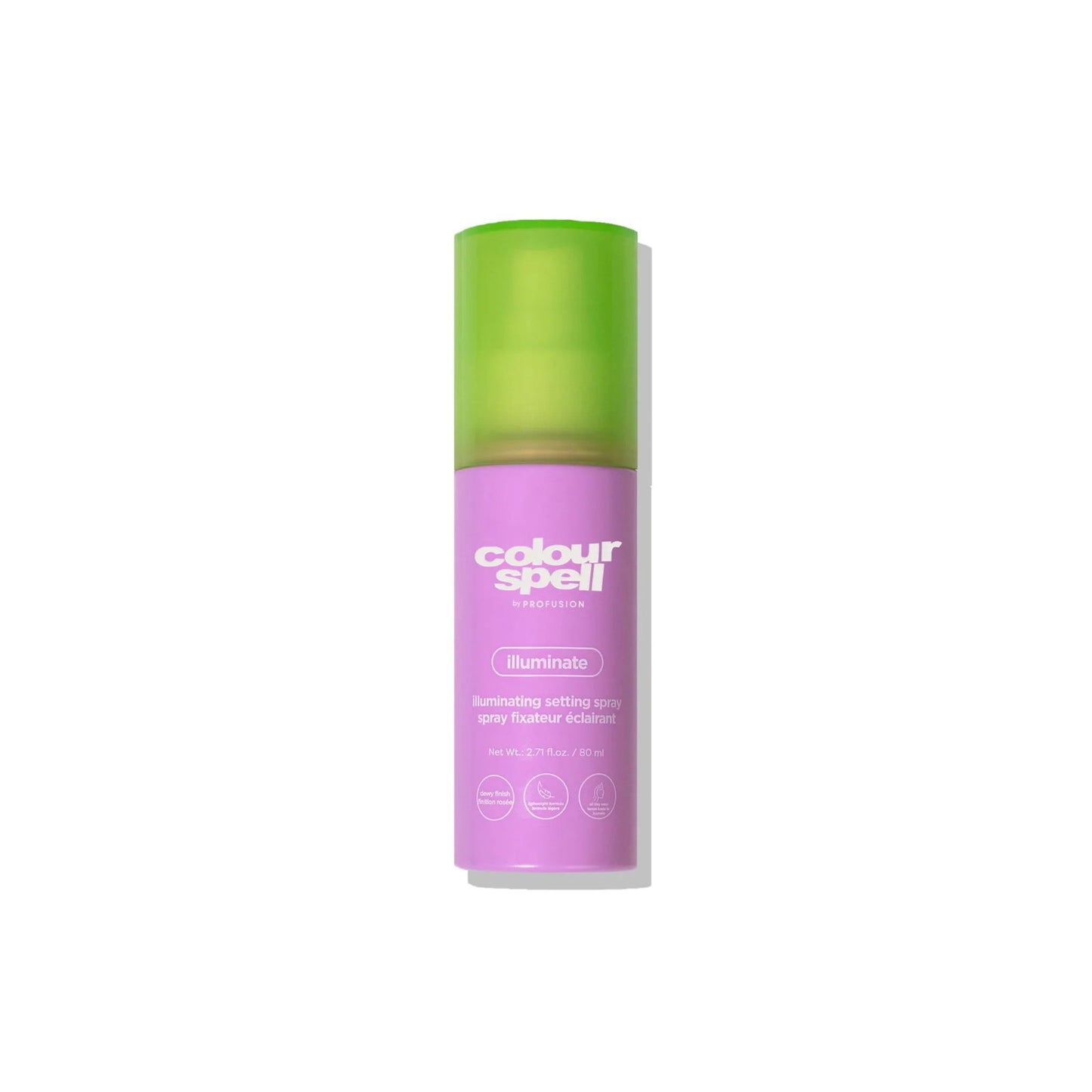Profusion Cosmetics, Colour Spell, Erleuchtend, Make-up Fixierspray, 80 ml