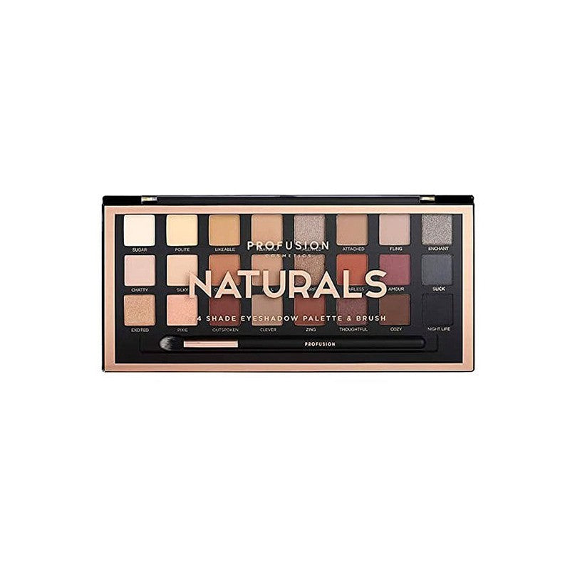 Profusion, Profusion, Lidschattenpalette, Natürlich, 26 g